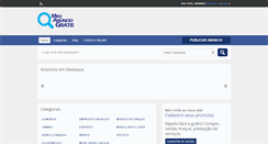 Desktop Screenshot of meuanunciogratis.com.br