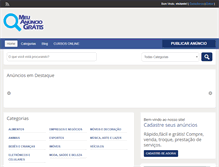 Tablet Screenshot of meuanunciogratis.com.br